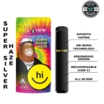 APE & HI! - Super Silver Haze — Live Resin Disposable Vape 1g (all in one)