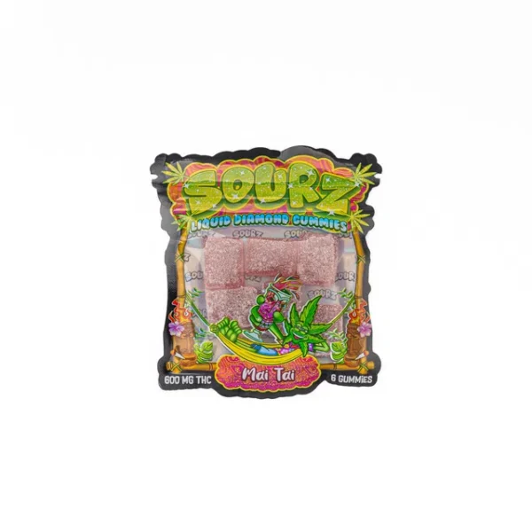 SOURZ - MAI TAI - LIQUID DIAMONDS GUMMIES - 600MG THC