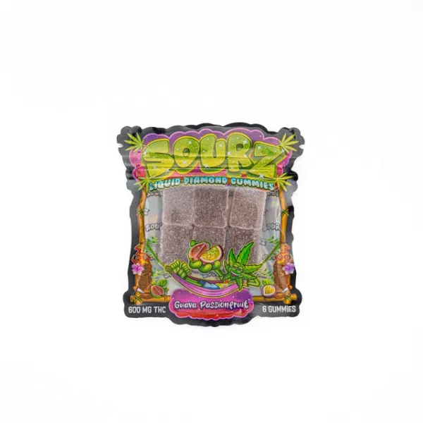 SOURZ - GUAVA PASSIONFRUIT - LIQUID DIAMONDS GUMMIES - 600MG THC