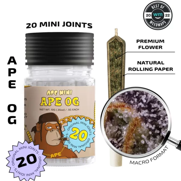APE - Ape OG — 20 original mini joints (10g | 0.5g each)