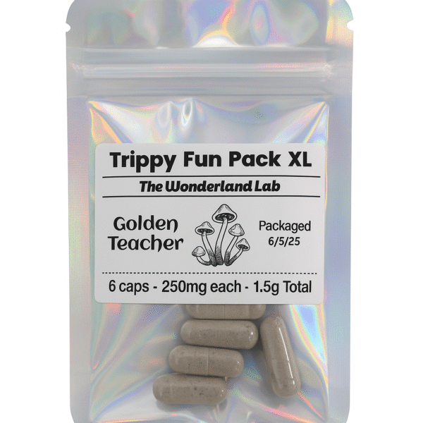 The Wonderland Lab - Trippy Fun Pack XL (Golden Teacher) -Magic Blend 1.5g