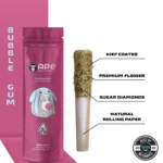APE - Bubble gum [Indica dominant] — Mini joint infused+kief (0.5g)