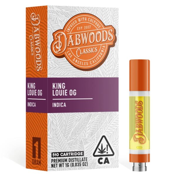 DABWOODS -  KING LOUIE OG - 510 CART 1 GRAM