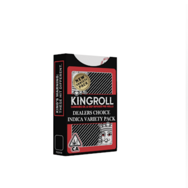 KingPen - Kingroll Juniors 4pk Infused - G13 x Master Kush 3g