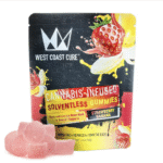 West Coast Cure - Cloudberry Flavored (HYBRID) Solventless Gummies THC 100mg