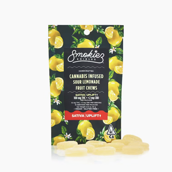 Smokiez - Fruit Chews - Lemonade 100mg