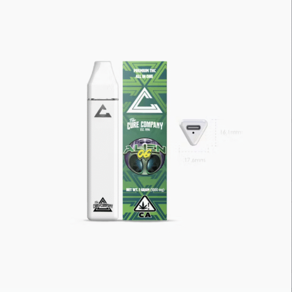 The Cure Company AIO Vape Pen -Alien OG 1g
