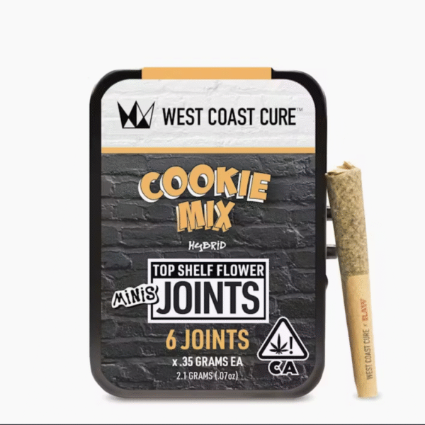 West Coast Cure -Cookie Mix - Top Shelf CUREjoint Minis 6 x .35g