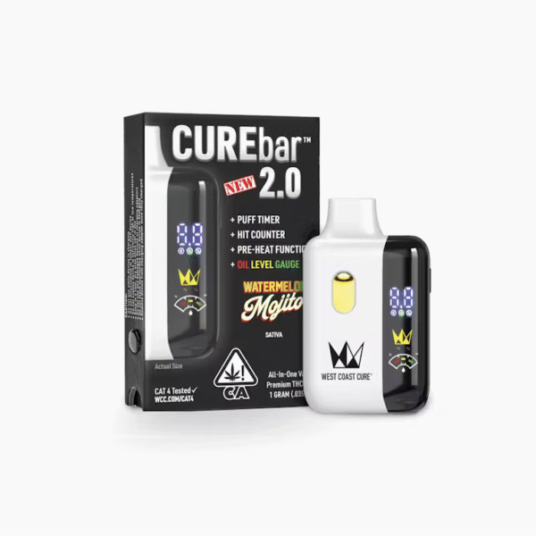 West Coast Cure Watermelon Mojito - 1G AIO CUREbar 2.0