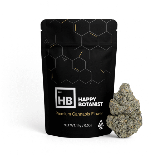 Happy Botanist - BLACK CAVIAR (Indica) - Premium Cannabis Flower 1/2oz