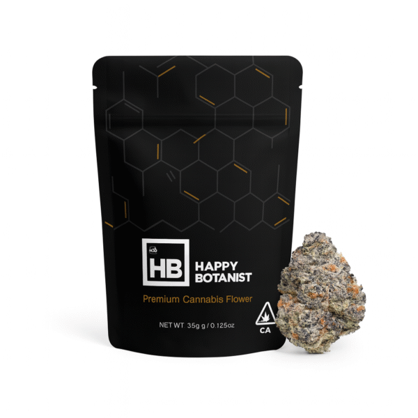 Happy Botanist - BLACK CAVIAR (Indica) - Premium Cannabis Flower 3.5g