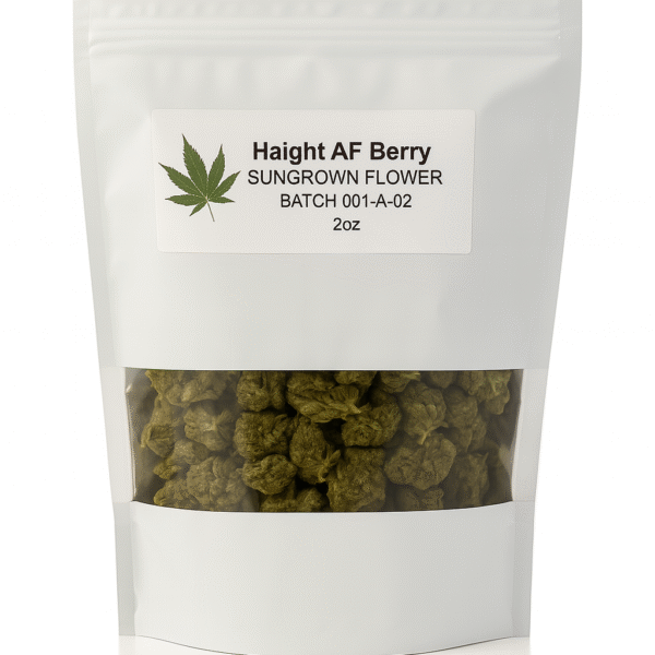 #1 OMG Production - Haight AF Berry - Sungrown Flower 2oz
