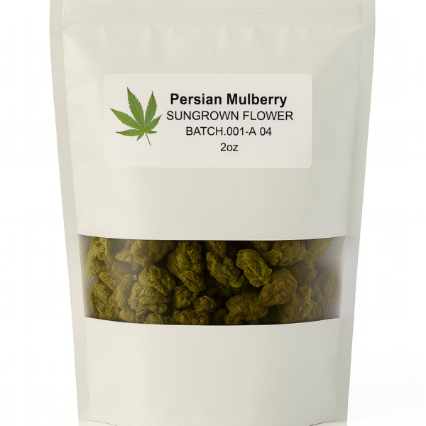 #1 OMG Production - Persian Mulberry - Sungrown Flower 2oz