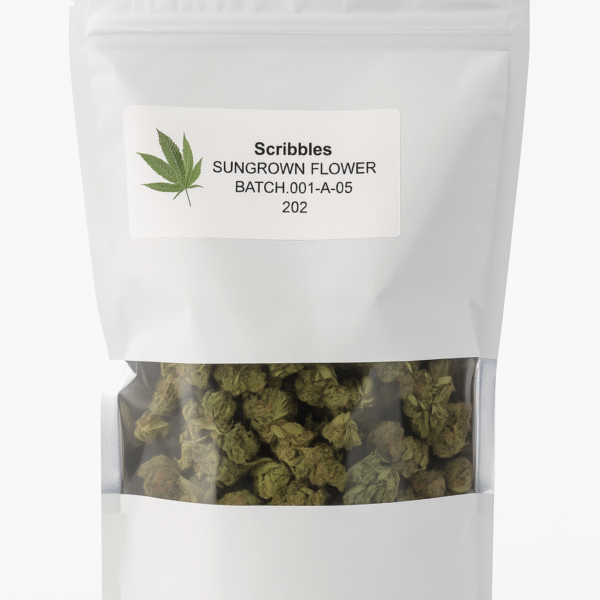 #1 OMG Production - Scribbles - Sungrown Flower 2oz