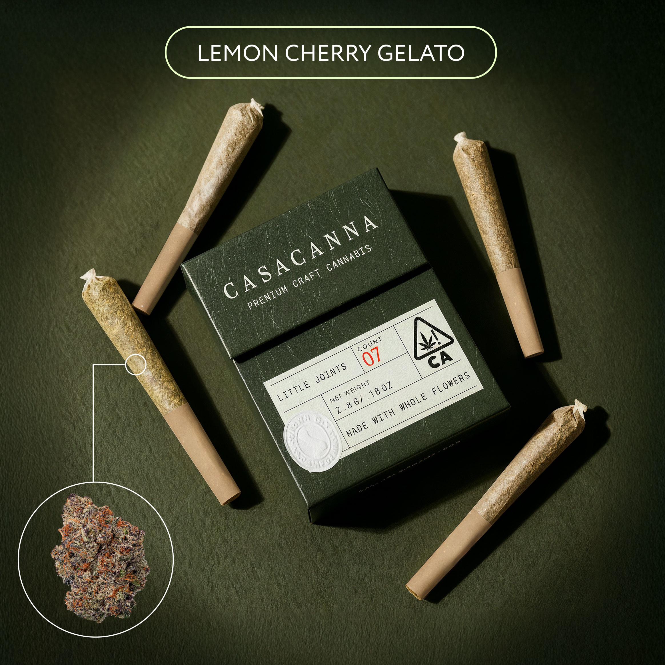 Casacanna 7pck - Lemon-Cherry-Gelato