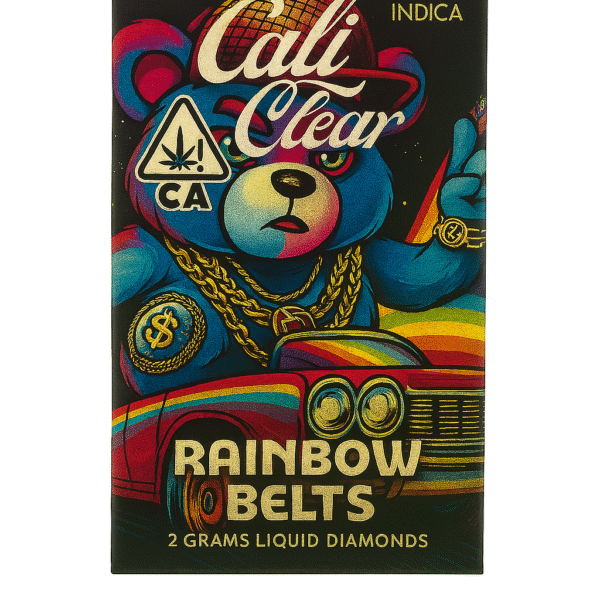CALI CLEAR - Rainbow Belts (Indica) -Liquid Diamonds Disposable 2g