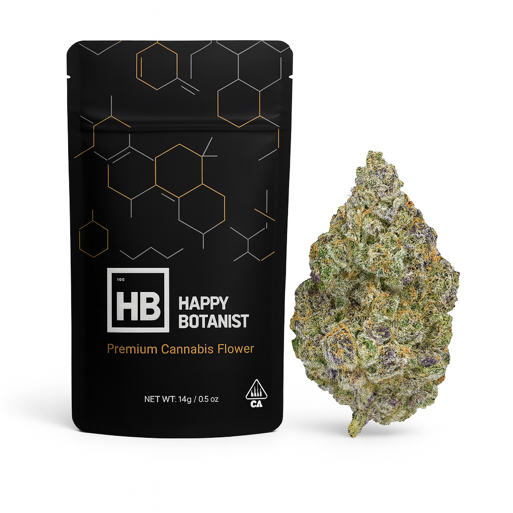 Happy Botanist - Blue Andeze (Sativa/Exotic) - Premium Cannabis Flower 3.5g
