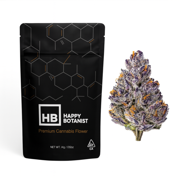Happy Botanist - Cherry Pop (Indica/Exotic) - Premium Cannabis Flower 1/2oz