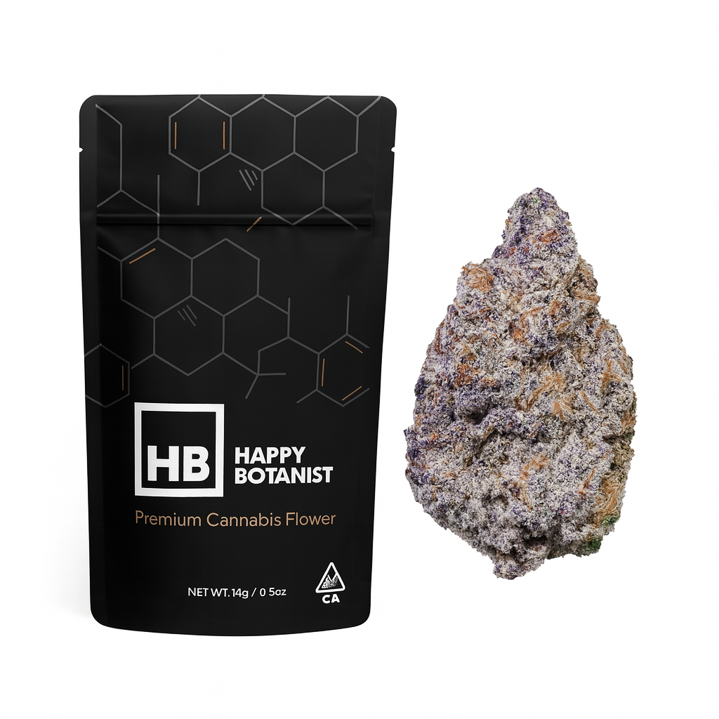Copilot_20251226_60314 pm Happy Botanist - Redbull (Hybrid) - Premium Cannabis Flower 1/2oz - Image 1