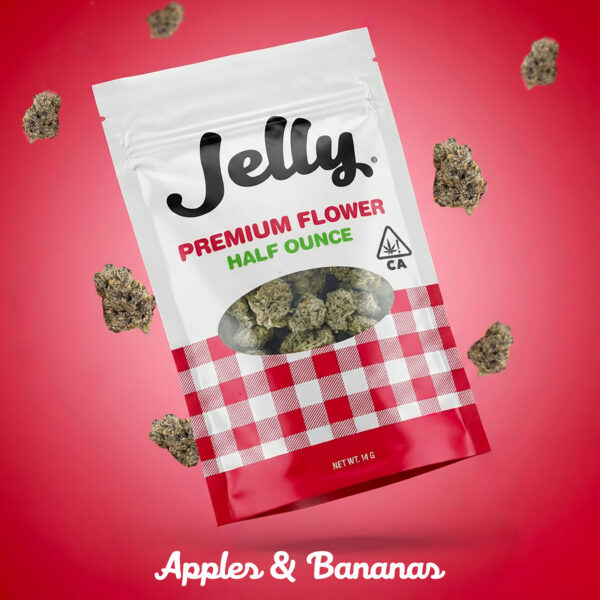 Jelly – Apples & Bananas – Premium Flower 1/2oz (14g)