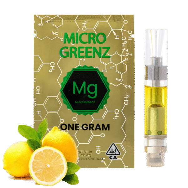 Micro Greenz - Super Lemon Haze (Sativa) - Vape Cartridge 1g