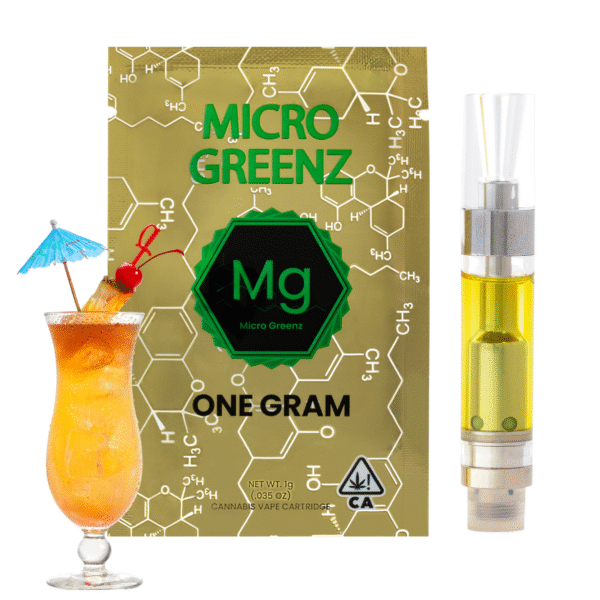 Micro Greenz - Mai Tai (Sativa) - Vape Cartridge 1g