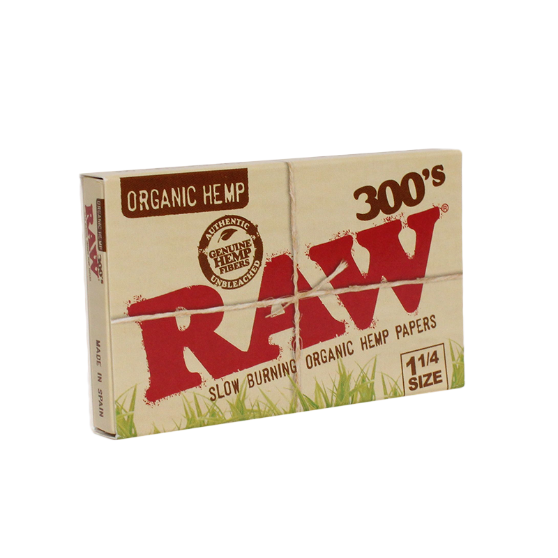RAW-PAP-114-ORG300-40BX_featured RAW Organic Hemp Creaseless 1¼ - Image 1