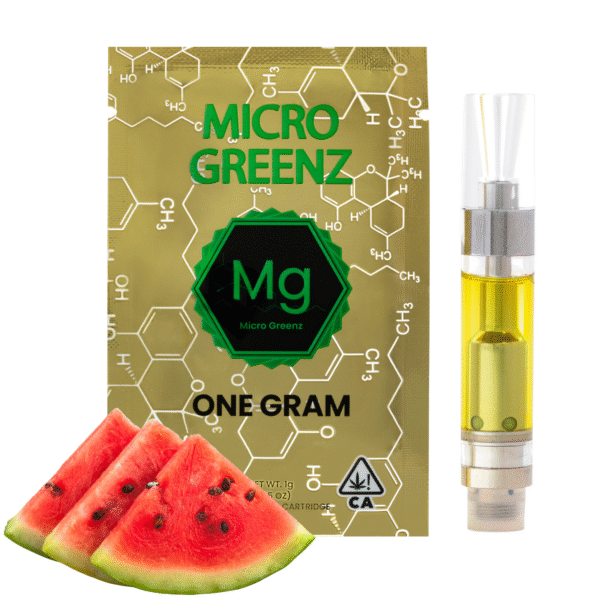 Micro Greenz - Watermelon Zlushie (Indica) - Vape Cartridge 1g