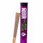 Micro Greenz - Black Cherry Gelato x Horchata (Indica) - Premium Indoor Flower Preroll 1g