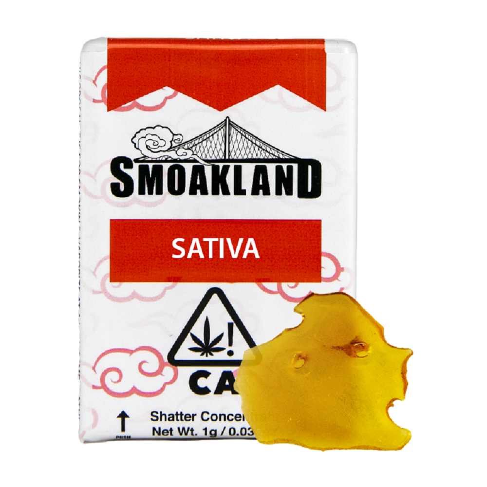 1b6915ee-8307-4cac-a9c2-aaba9c9ca574 Smoakland - Pineapple Cake (Sativa) - Shatter 1g - Image 1