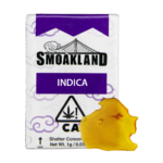 Smoakland - Blueberry Cookies (Indica) - Shatter 1g