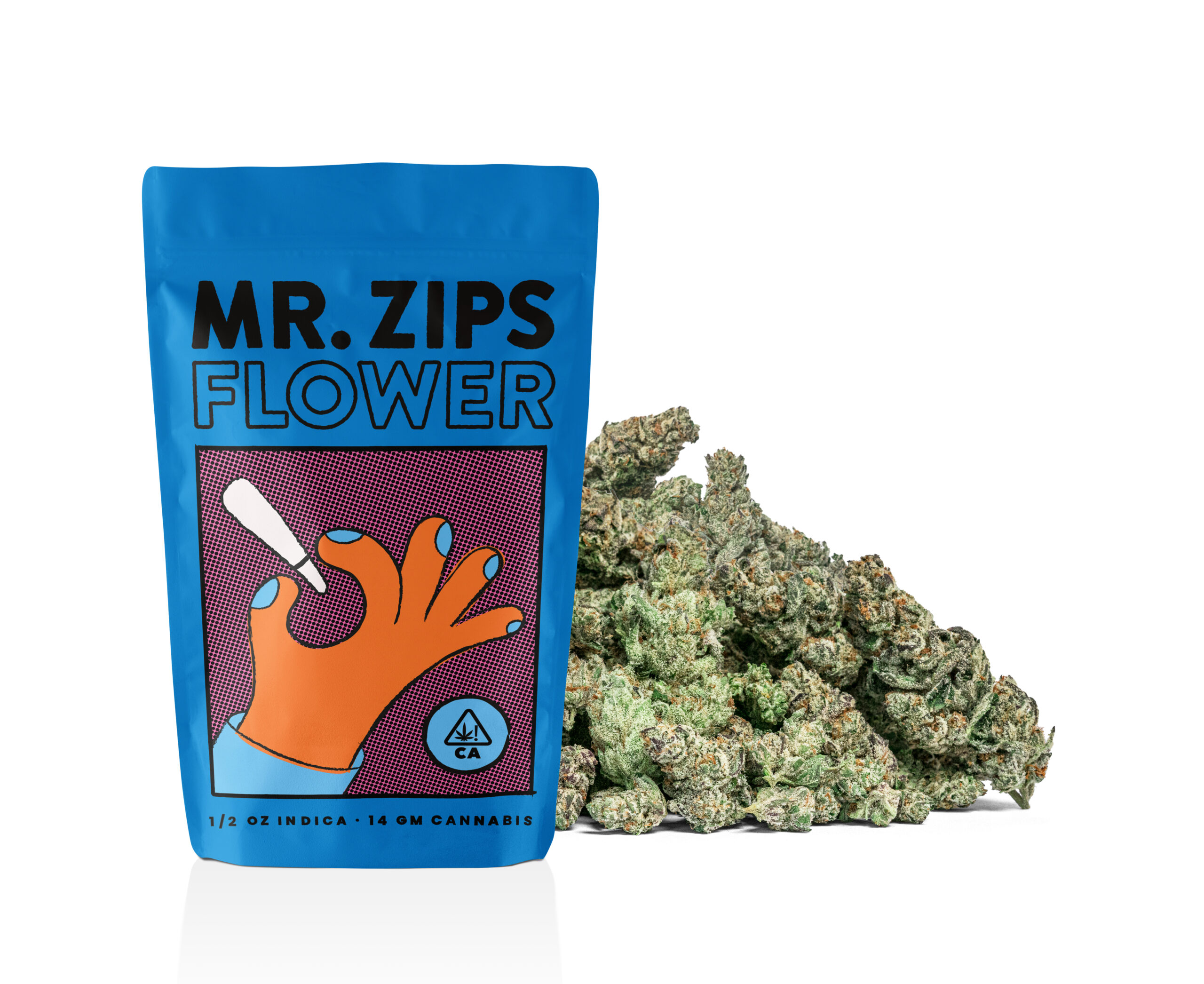43425489-afdc-4098-b1a5-93485bc7cea7 Mr. Zips - Ice Cream Cake (Indica) - Premium Greenhouse Flower 1/2oz (14g) - Image 1