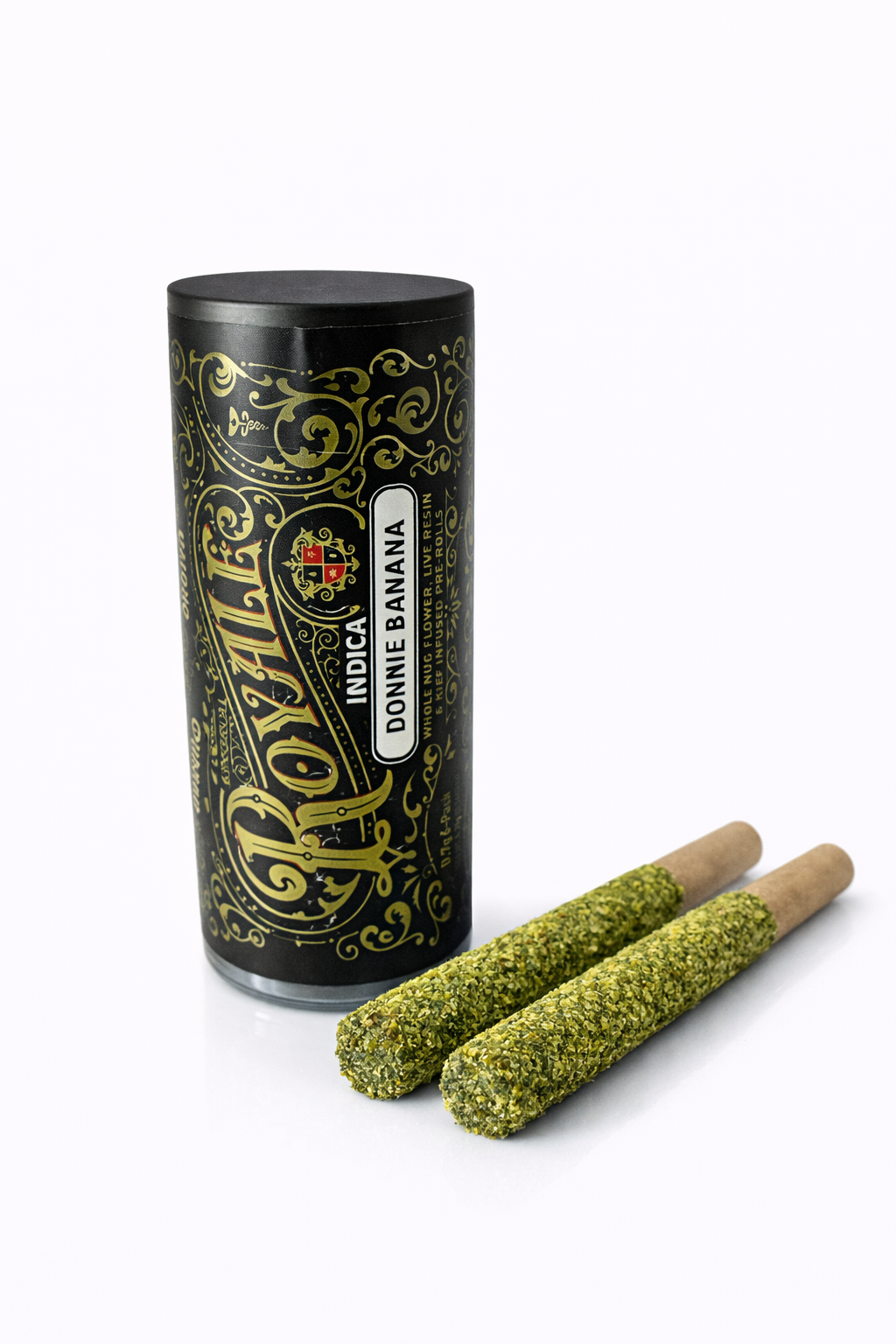 25EF2539-3733-45EF-9466-E36F3C245EC7 King Pen - Donnie Banana - Royale Infused Preroll 6 Pk (4.2g) - Image 1