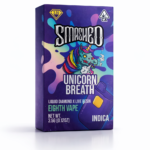 Smashed - Unicorn Breath (Indica) -  Liquid Diamond X Live Resin Disposable Vape 3.5g