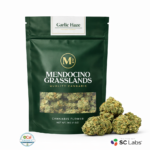 Mendocino Grasslands Garlic Haze 28g Flower (Hybrid)