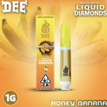 Dee - Vape Cartridge - 1g - Indica - Honey Banana