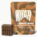 WHOA - Peanut Butter Milk Chocolate Bar - (100mg)