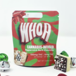 WHOA - Peppermint Bark Chocolate - Bite (100mg)