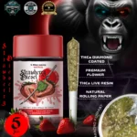 APE — Strawberry Diesel (Sativa) – 5mini joints THCa Live Resin Infused + THCa Diamond Coated (3G)
