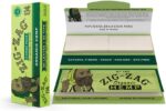 ZIG-ZAG Rolling Paper Hemp Combo - 1 1/4 Size - Slow Burning Hemp Rolling Papers with Filter Tips