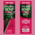 ZIG-ZAG Natural Infused Hemp Cones - Shortcake - Pre Rolled - (2 Cones/Pack)