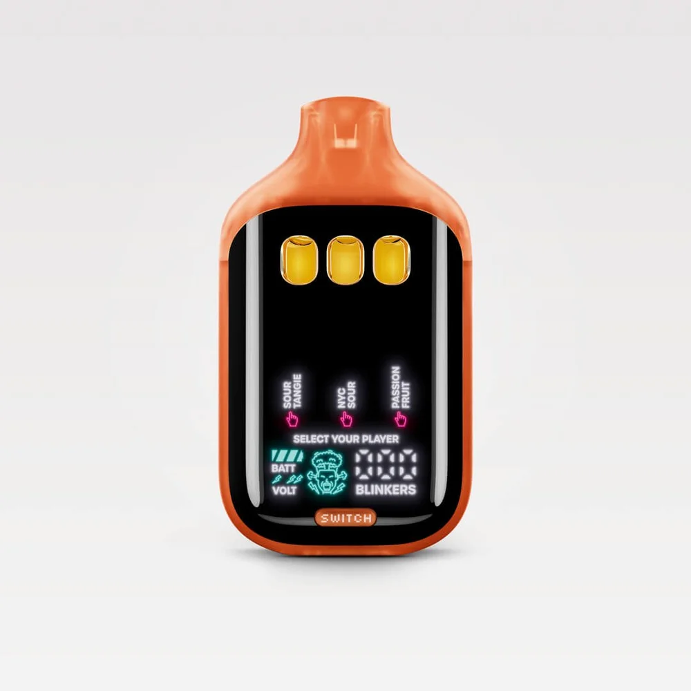 BOUTIQ_SWITCH_v5_01.jpg Boutiq - Sour Tangie (S) x NYC Sour (S) x Passion Fruit (S) - Switch Disposable Vape 1g - Image 1