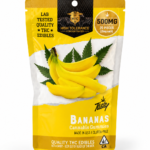 High Tolerance - Banana Gummies – 500mg THC 20 Pcs