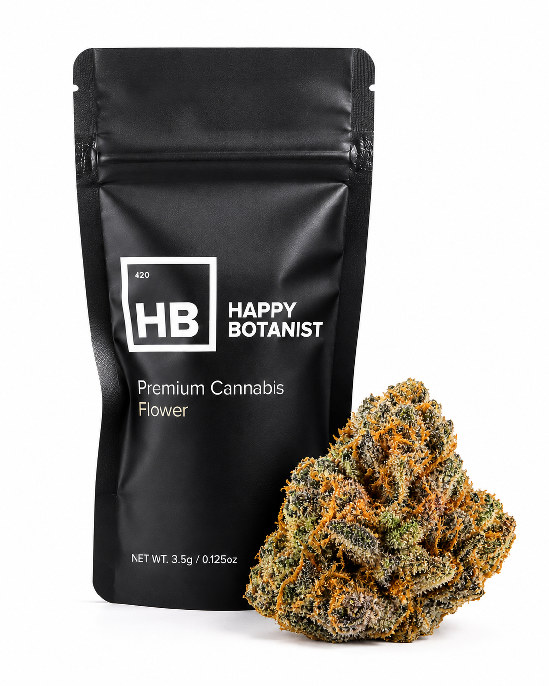 94BBC787-9520-4867-B3B9-EEE483FD1C82 Happy Botanist - Dark Rainbow - Flower 3.5g - Image 1
