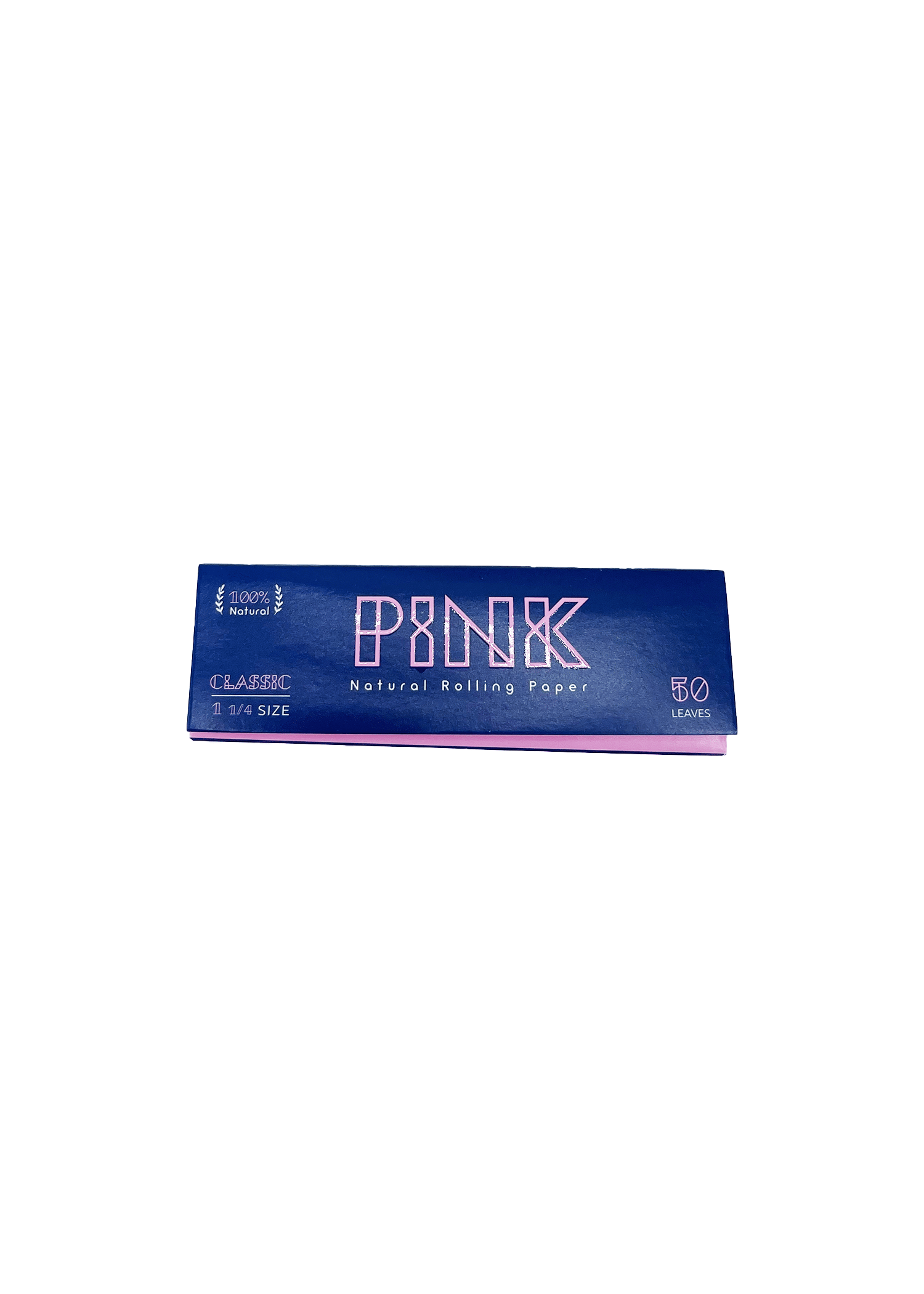 11 Pink Natural Rolling Papers 1 1/4 size - Image 1