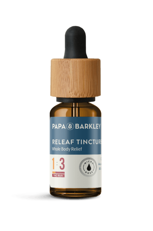 1585858802-MicroDoseTincture_15ml_1to3.png Releaf™ Micro Dose Tincture 1:3 CBD:THC 30ml - Image 1