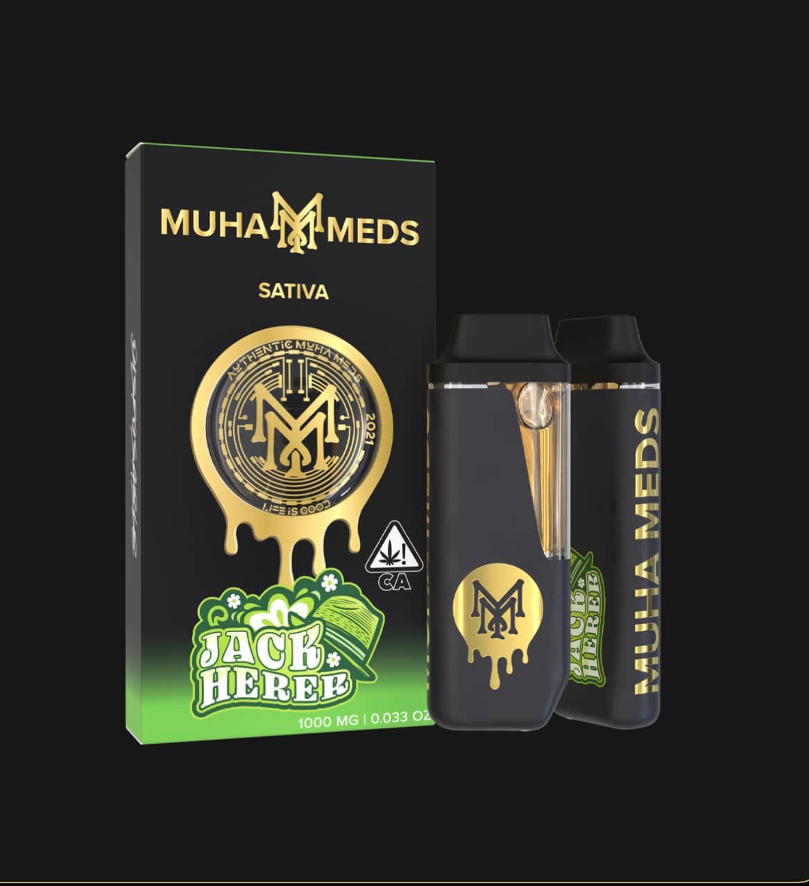 IMG_0026 MUHAMEDS-JACK HERER | Disposable SATIVA 2000MG THC - Image 1