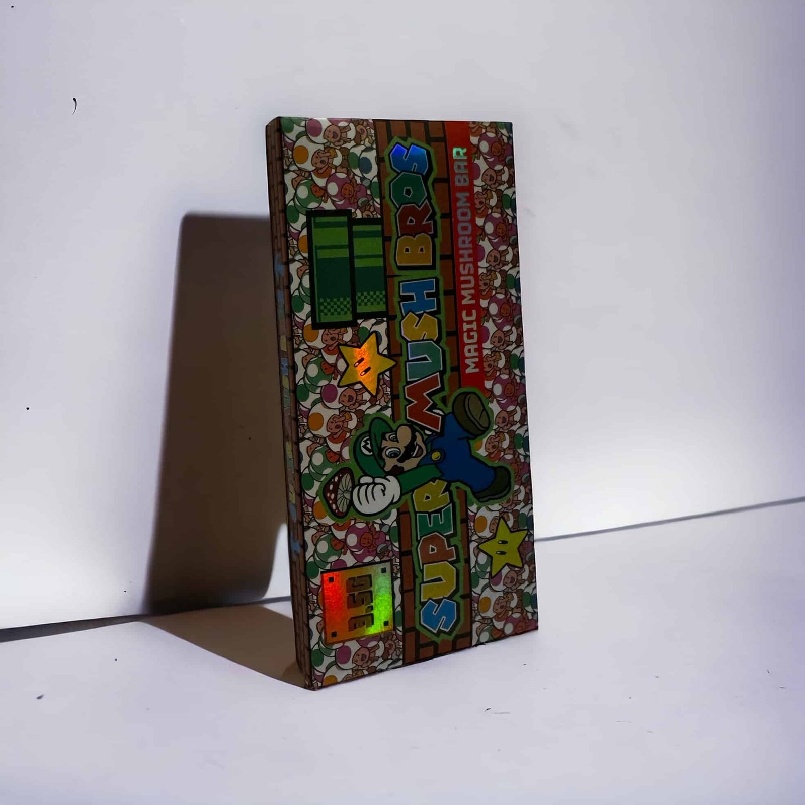 Photoroom_20240330_182909 Super Mush Bros - Magic Mushroom Chocolate Bar 3.5g - Image 1