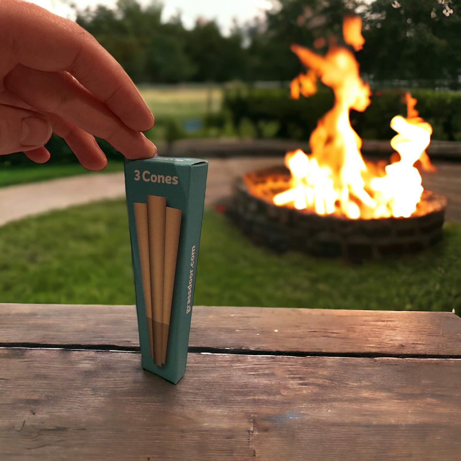 Photoroom_20240405_143417 4/20 is Lit Grassdoor- Premium Flower (Exotic) - Pre Rolls 3-pack (3g) - Image 1