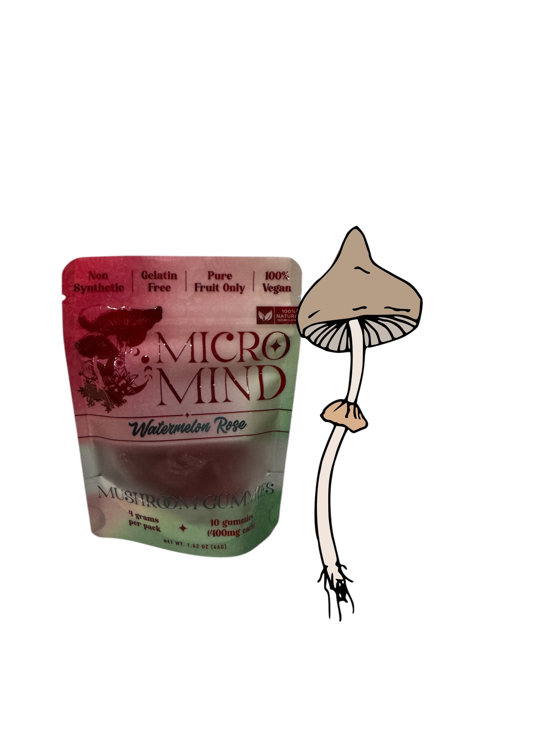 Photoroom_20250130_231007 Micro Mind - Mushroom Gummies -Mango Dragonfruit -4G - Image 1
